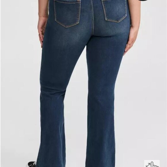 Torrid Luxe Slim Boot Jean 20XS Rainstorm - Picture 4 of 5